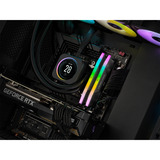 Corsair DIMM 32 GB DDR5-6000 (2x 16 GB) Dual-Kit, Arbeitsspeicher schwarz, CMH32GX5M2B6000C38, Vengeance RGB, INTEL XMP
