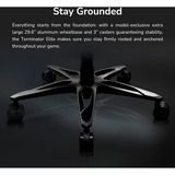 Cougar Gaming-Stuhl Terminator Elite schwarz/silber
