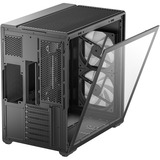 DeepCool CG590 MESH 2F, Tower-Gehäuse schwarz, Tempered Glass