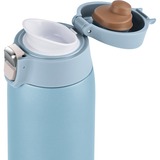 Emsa TRAVEL MUG light Thermobecher hellblau, 0,4 Liter, Flip-Deckel