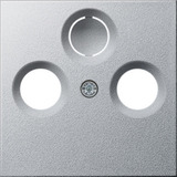 Gira Zentralplatte Antenne aluminium, Retail