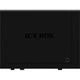 ICY BOX IB-3640SU3, Laufwerksgehäuse schwarz