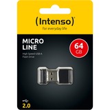 Intenso Micro Line 64 GB, USB-Stick schwarz