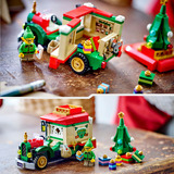 LEGO 40746 Iconic Lieferwagen des Weihnachtsmann, Konstruktionsspielzeug 