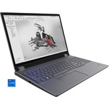 Lenovo ThinkPad P16 G2 (21FA004RGE), Notebook grau/schwarz, Intel® Core™ i7-14700HX, NVIDIA RTX 1000, 32 GB DDR5, 1 TB (1 TB SSD), Windows 11 Pro 64-Bit
