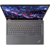 Lenovo ThinkPad P16 G2 (21FA004RGE), Notebook grau/schwarz, Intel® Core™ i7-14700HX, NVIDIA RTX 1000, 32 GB DDR5, 1 TB (1 TB SSD), Windows 11 Pro 64-Bit
