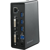Lenovo ThinkPad USB 3.0 Dock Generalüberholt, Dockingstation schwarz, (0A33971)