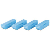 Lindy DisplayPort-Port-Schlüssel mit 4 Schlössern, Schloss Code Blau
