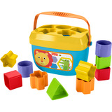 Mattel Babys erste Bausteine - Steckspiel mit bunten Formen zum Sortieren ab 6 Monaten 
