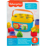 Mattel Babys erste Bausteine - Steckspiel mit bunten Formen zum Sortieren ab 6 Monaten 