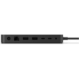 Microsoft Surface Thunderbolt 4 Dock, Dockingstation schwarz, USB-C, USB-A, Thunderbolt 4