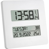 Digitale Funkuhr TIMELINE mit Temperatur, Wecker
