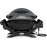 Weber Elektrogrill Q 1400, Dark Grey schwarz/grau, 2.200 Watt