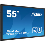 iiyama ProLite TF5539AS-B1AG, Public Display schwarz (matt), UltraHD/4K, IPS, Touchscreen