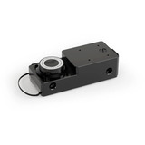 Alphacool Core DDCzero Flat Reservoir 140, Ausgleichsbehälter schwarz/transparent, mit Pumpe