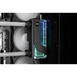 Alphacool Core DDCzero Flat Reservoir 140, Ausgleichsbehälter schwarz/transparent, mit Pumpe