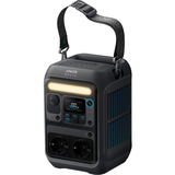 Anker SOLIX Tragbare Powerstation C300X + Faltbares Solarpanel PS60 grau, 288Wh, 300 Watt, 600 Watt SurgePad, PD 3.1