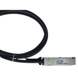 BlueOptics BlueLAN Direct Attach Kabel kompatibel zu Alcatel-Lucent QSFP-200G-C1M QSFP56 schwarz, 1 Meter