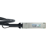 BlueOptics BlueLAN Direct Attach Kabel kompatibel zu Alcatel-Lucent QSFP-200G-C1M QSFP56 schwarz, 1 Meter