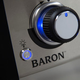 Broil King Gasgrill Baron S 490 IR edelstahl, mit Infrarot-Seitenbrenner und Heckbrenner