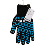 Broil King Grillhandschuh mit Silikongrip schwarz/blau, 1 Stück