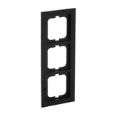 Busch-Jaeger Rahmen 3-fach schwarz, Retail