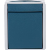 Busch-Jaeger Wechselschalter Aufputz 1 Modul mit Wippe, Schutzart IP44, 10 Ampere, Typ 2601/6 W-53 blaugrün, Retail