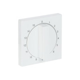 Busch-Jaeger Zentralscheibe Bedienelement, Abdeckung weiß, Retail