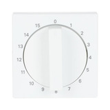 Busch-Jaeger Zentralscheibe Bedienelement, Abdeckung weiß, Retail