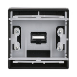 Busch-Jaeger Zentralscheibe für Cardschalter mit Symbolik und Kalotte schwarz, Retail