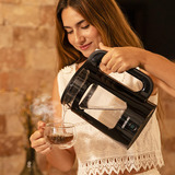 Cecotec Thermosense 330 Glassy, Wasserkocher schwarz, 2.200 Watt, 1,7 Liter