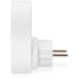 Digitus Universal Steckdosenadapter, mit 2x USB-A weiß/grau