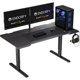 ENDORFY Atlas L, Gaming-Tisch schwarz