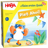 HABA Meine ersten Spiele To Go - Pinguin Piet ahoi!, Brettspiel 