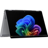 HP OmniBook X Flip 16-ar0078ng, Notebook silber, AMD Ryzen AI 7 350, AMD Radeon 860M, 32 GB LPDDR5X, 1 TB (1 TB SSD), Windows 11 Home