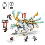 LEGO 71786 Ninjago Zanes Eisdrache, Konstruktionsspielzeug 