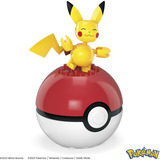 Mattel MEGA Pokémon Paldea Region Team, Konstruktionsspielzeug mit 4 Actionfiguren und 1 Pokéball, 79 Teile