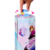 Mattel Spin and Reveal Anna Modepuppe und Accessoires mit Überraschungen aus Disney Die Eiskönigin 