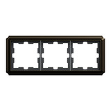 Merten D-Antik Metallrahmen 3-fach Rahmen Retail