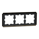 Merten D-Antik Metallrahmen 3-fach Rahmen Retail