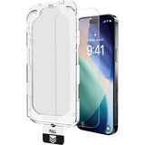 Nevox NEVOGLASS, Schutzfolie transparent, iPhone 17 Air, mit Easy App