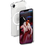 PanzerGlass Fashion 3-in-1 Set transparent/schwarz, iPhone 16e