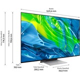 Samsung GQ-65S95B, OLED-Fernseher 163 cm (65 Zoll), silber, UltraHD/4K, HDMI 2.1, AMD Free-Sync, 100Hz Panel