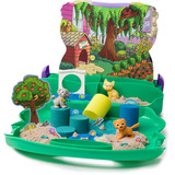 Spin Master Kinetic Sand - Hunde Park Koffer, Spielsand 680 Gramm Sand