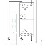 Theben TR 622 top3, Zeitschaltuhr mit Wochenprogramm, 2 Kanäle