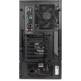 Thermaltake Toughline Air C300A, Gaming-PC schwarz/transparent, Windows 11 Home 64-Bit