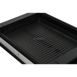 WMF LONO Tischgrill mit Glasdeckel, Elektrogrill schwarz/edelstahl, 2.200 Watt