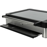 WMF LONO Tischgrill mit Glasdeckel, Elektrogrill schwarz/edelstahl, 2.200 Watt