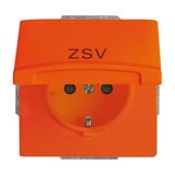 0 Schutzkontakt-Steckdoseneinsatz 20 EUGKB-14-101 orange, Retail