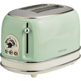 Ariete Vintage Toaster 155 hellgrün, 810 Watt, für 2 Scheiben Toast